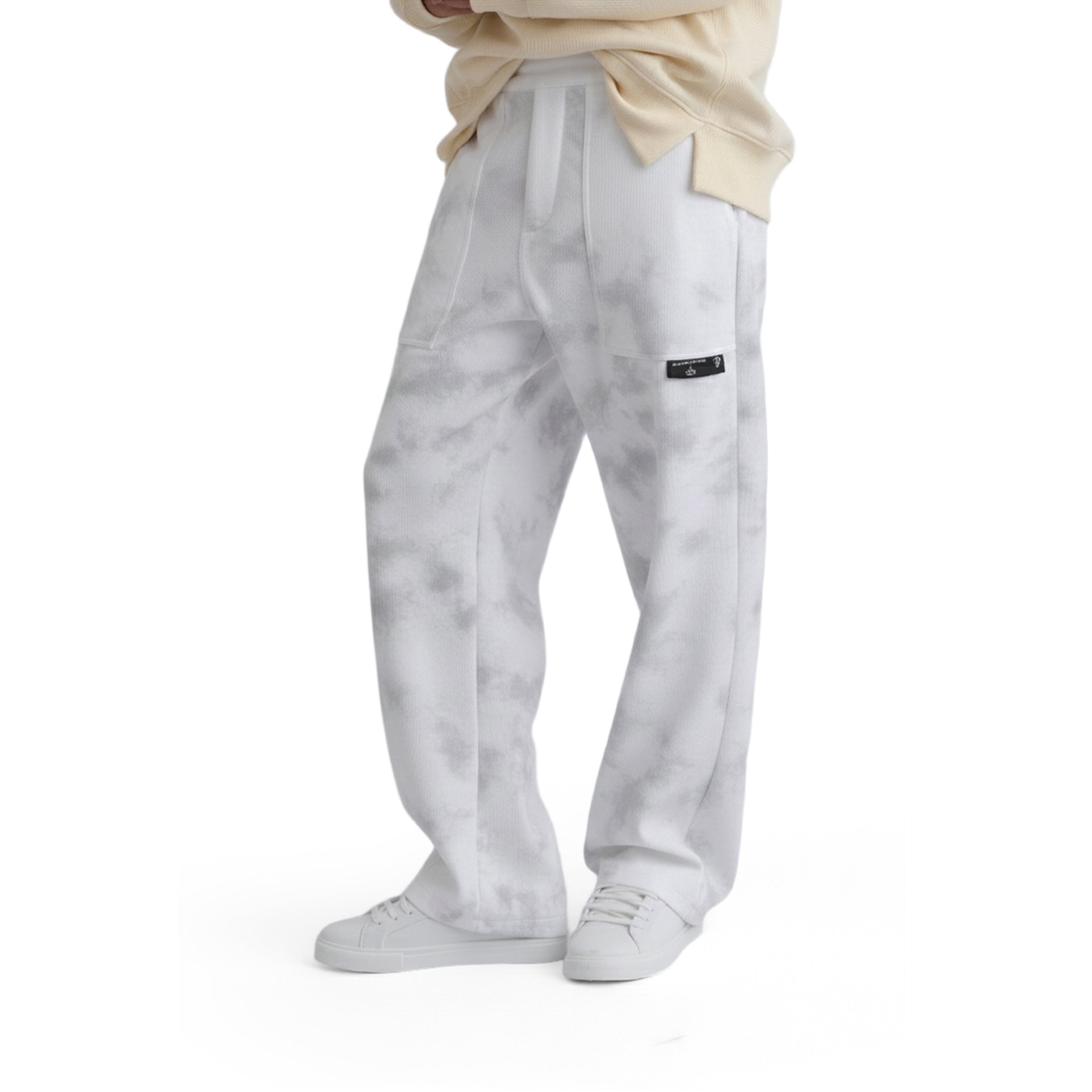 FLAT PRINT SWEATPANTS (7008)