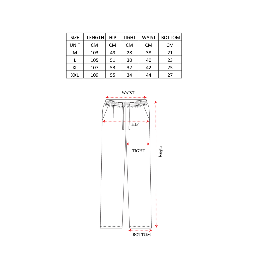 FLAT LASER SWEATPANTS ( 905 )