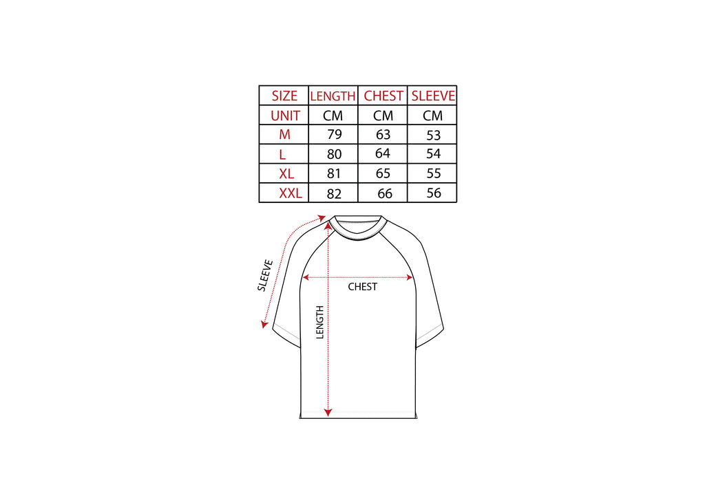 STRIPED RAGLAN T-SHIRT (4123)