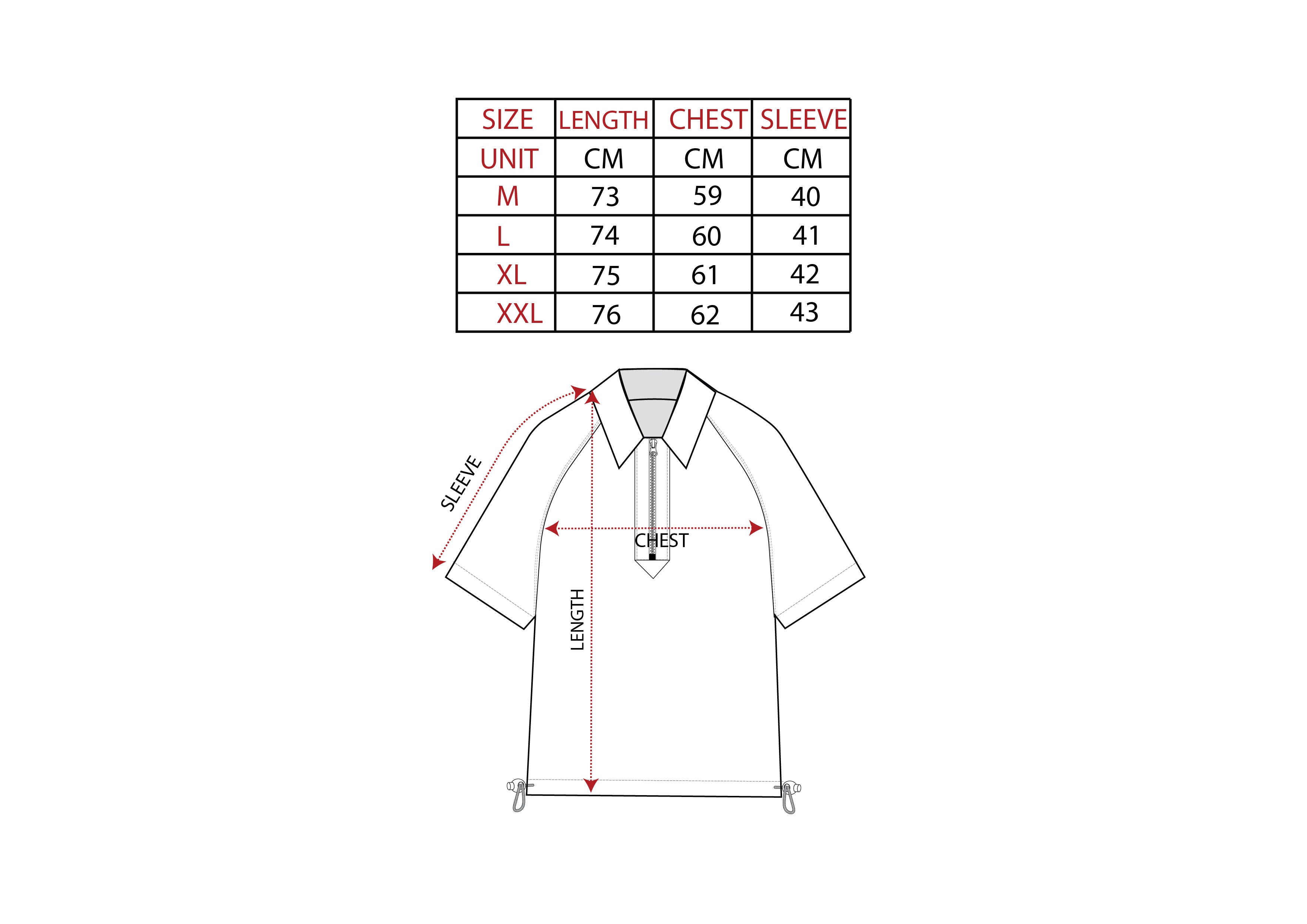 QUARTER-ZIP T-SHIRT (4176)