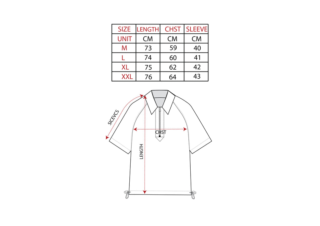 Quarter-zip T-Shirt (4176)