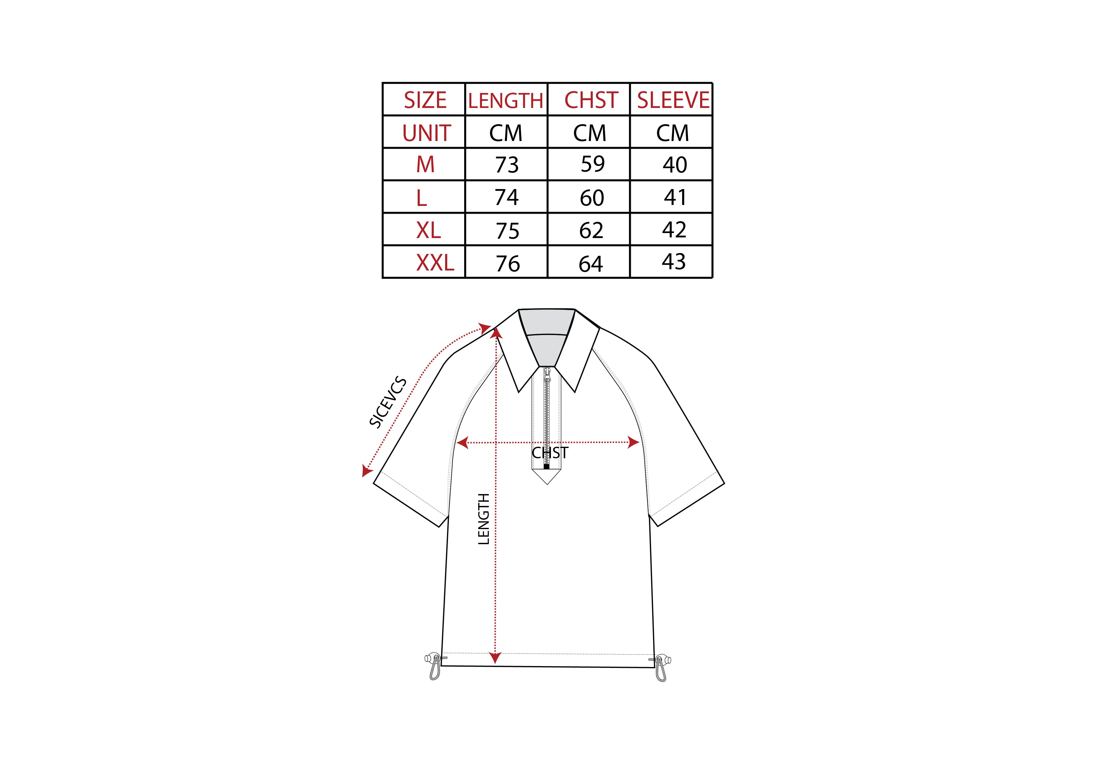 Quarter-zip T-Shirt (4176)