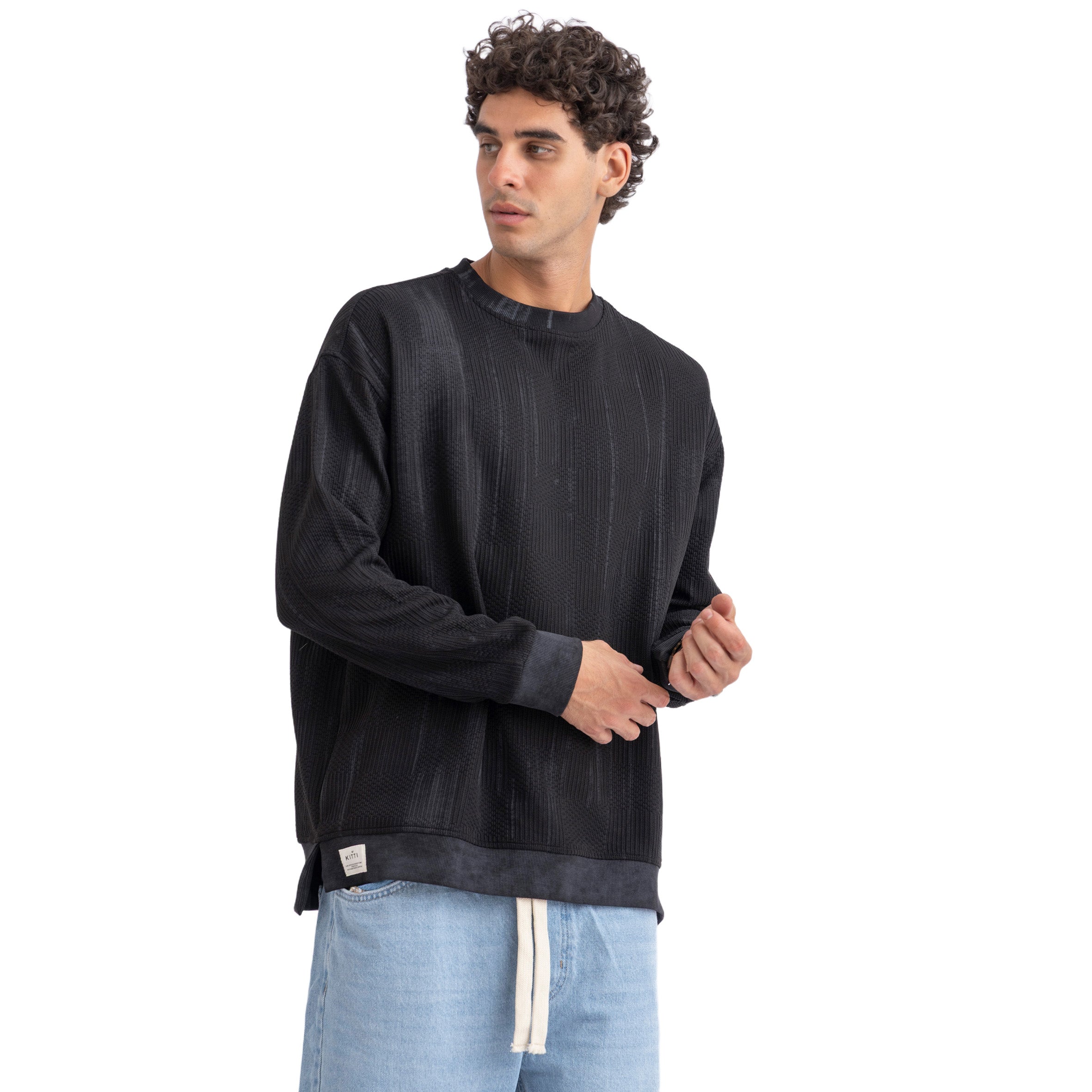 RIBBED SWEATSHIRT (6004)