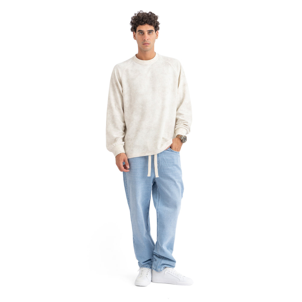 RIBBED SWEATSHIRT( 6004 )