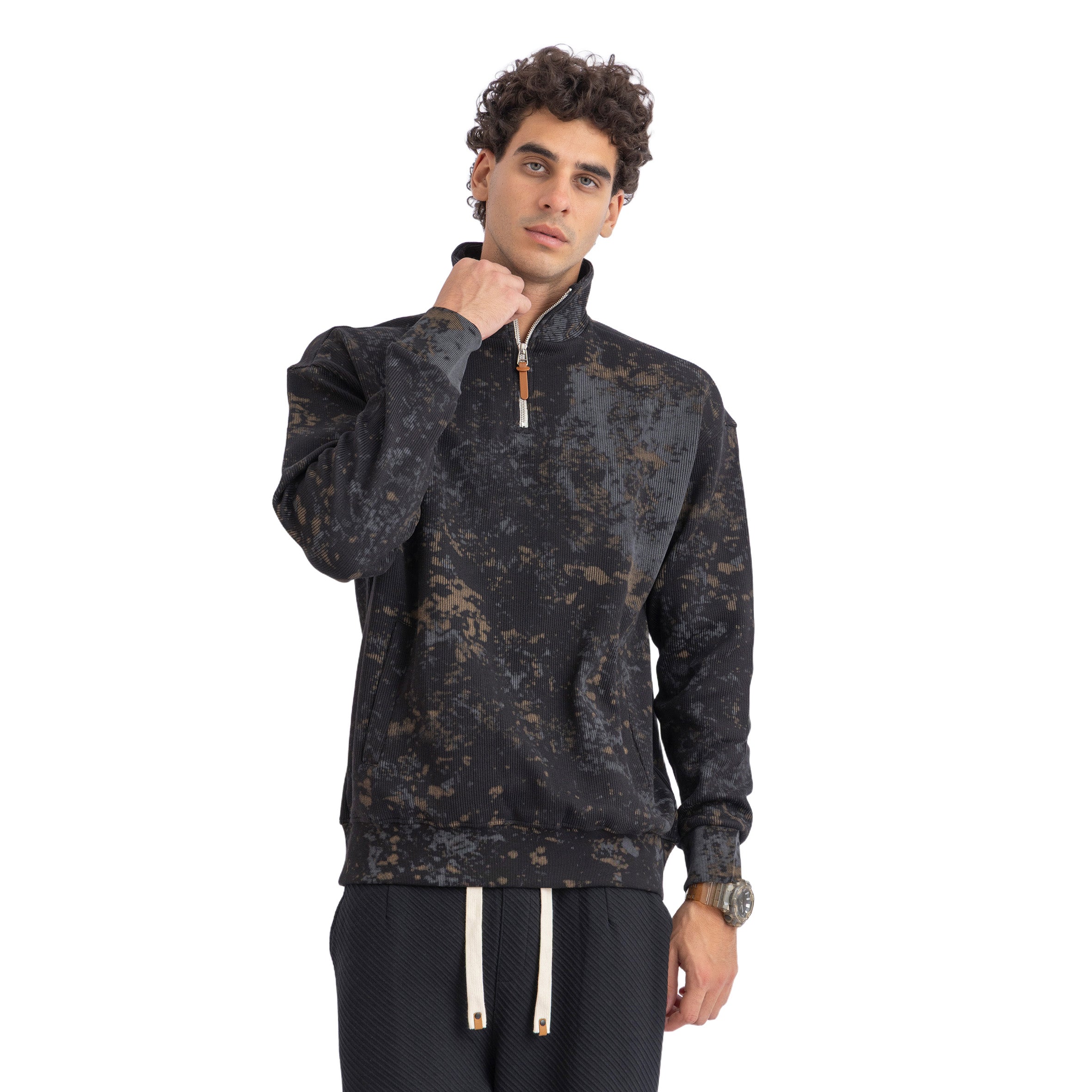 QUARTER - ZIP SWEATSHIRT(903)