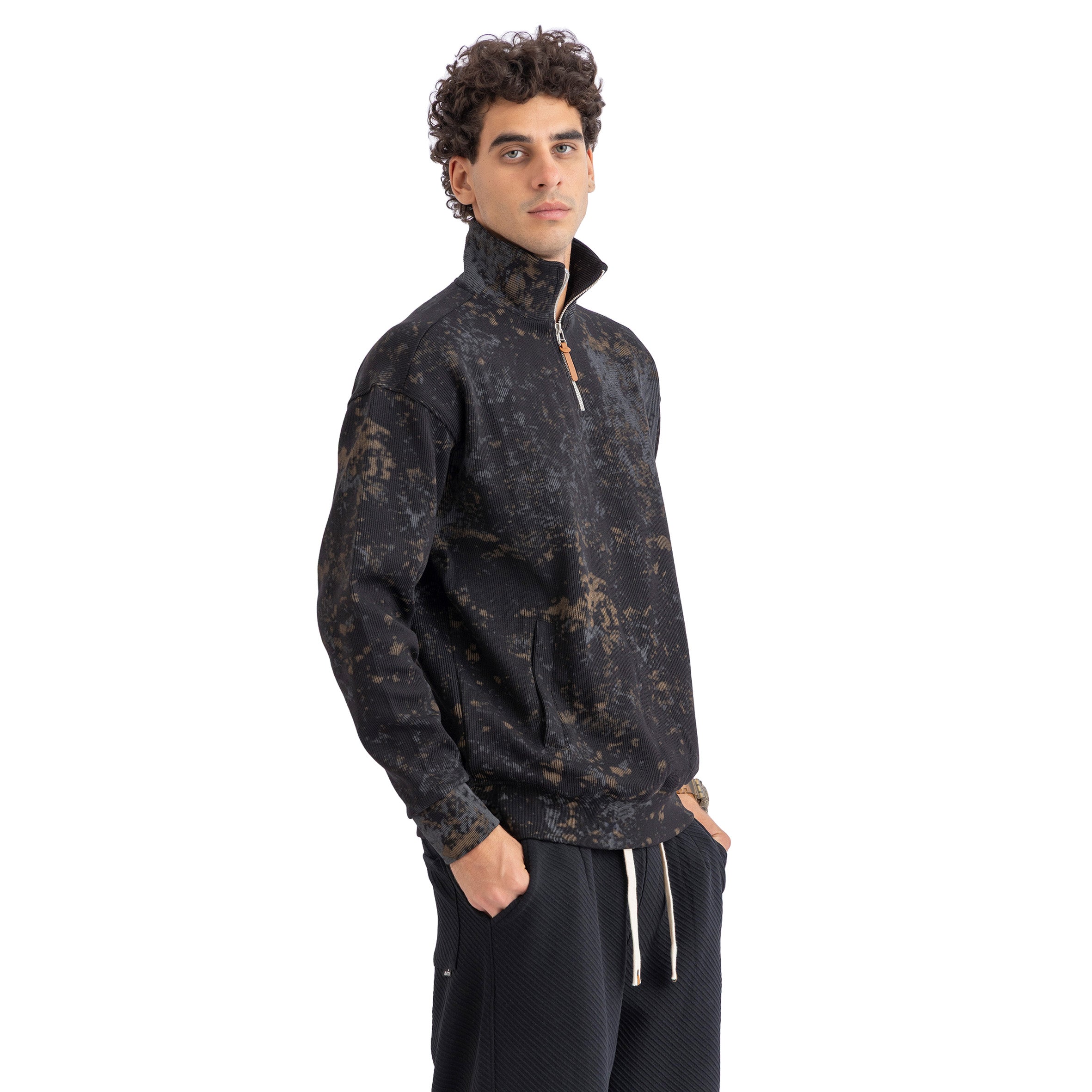 QUARTER - ZIP SWEATSHIRT(903)