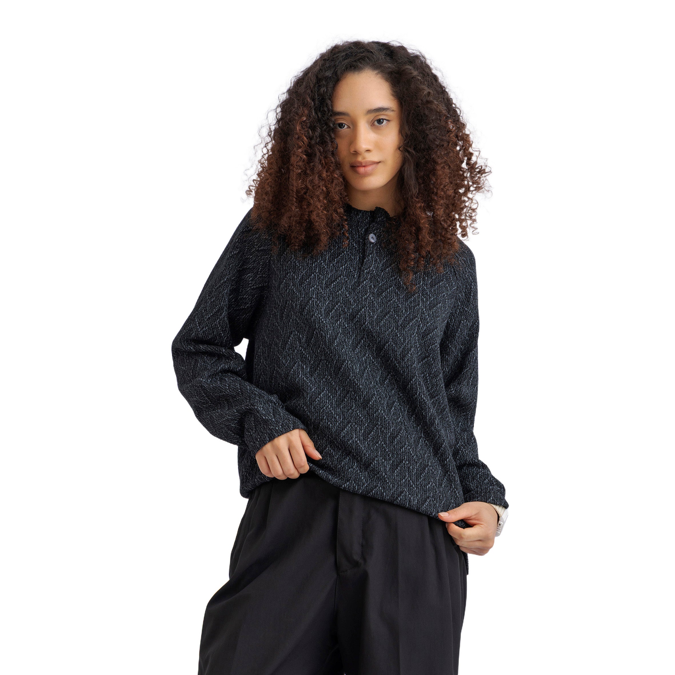 HENLEY KNIT WEAR ( 7004 )