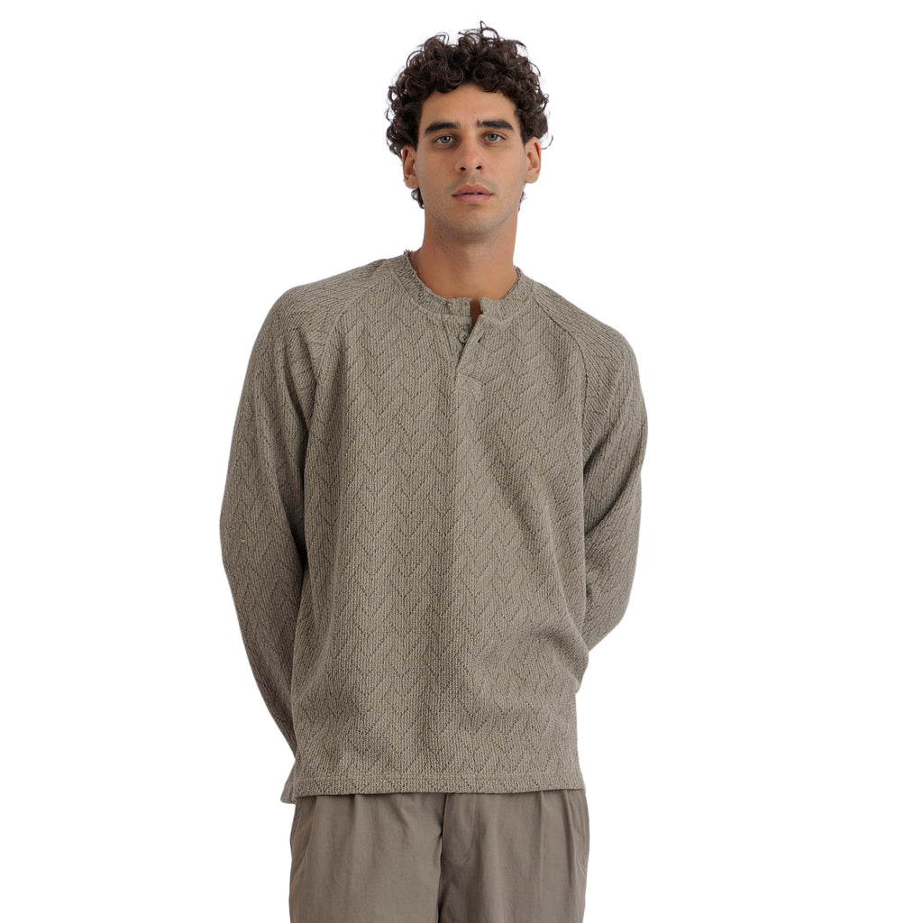 HENLEY KNIT WEAR ( 7004 )