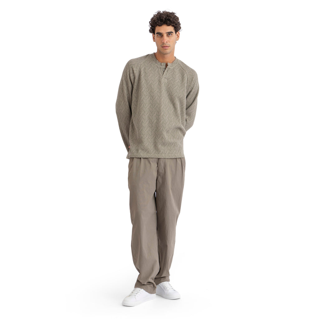 HENLEY KNIT WEAR ( 7004 )