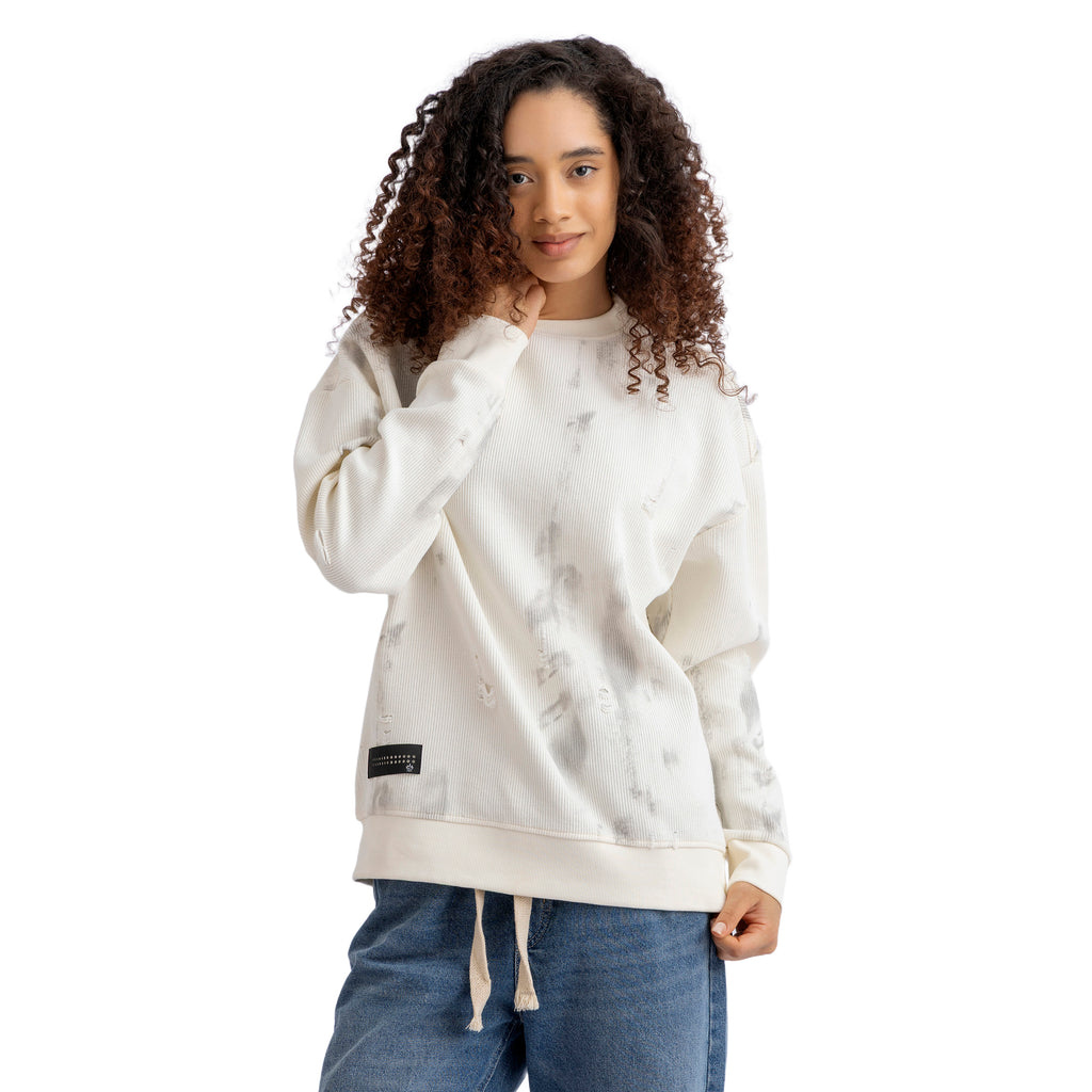 RIBBED SWEATSHIRT (4002)