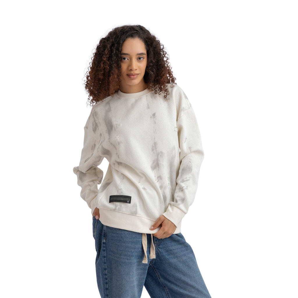 RIBBED SWEATSHIRT (4002)