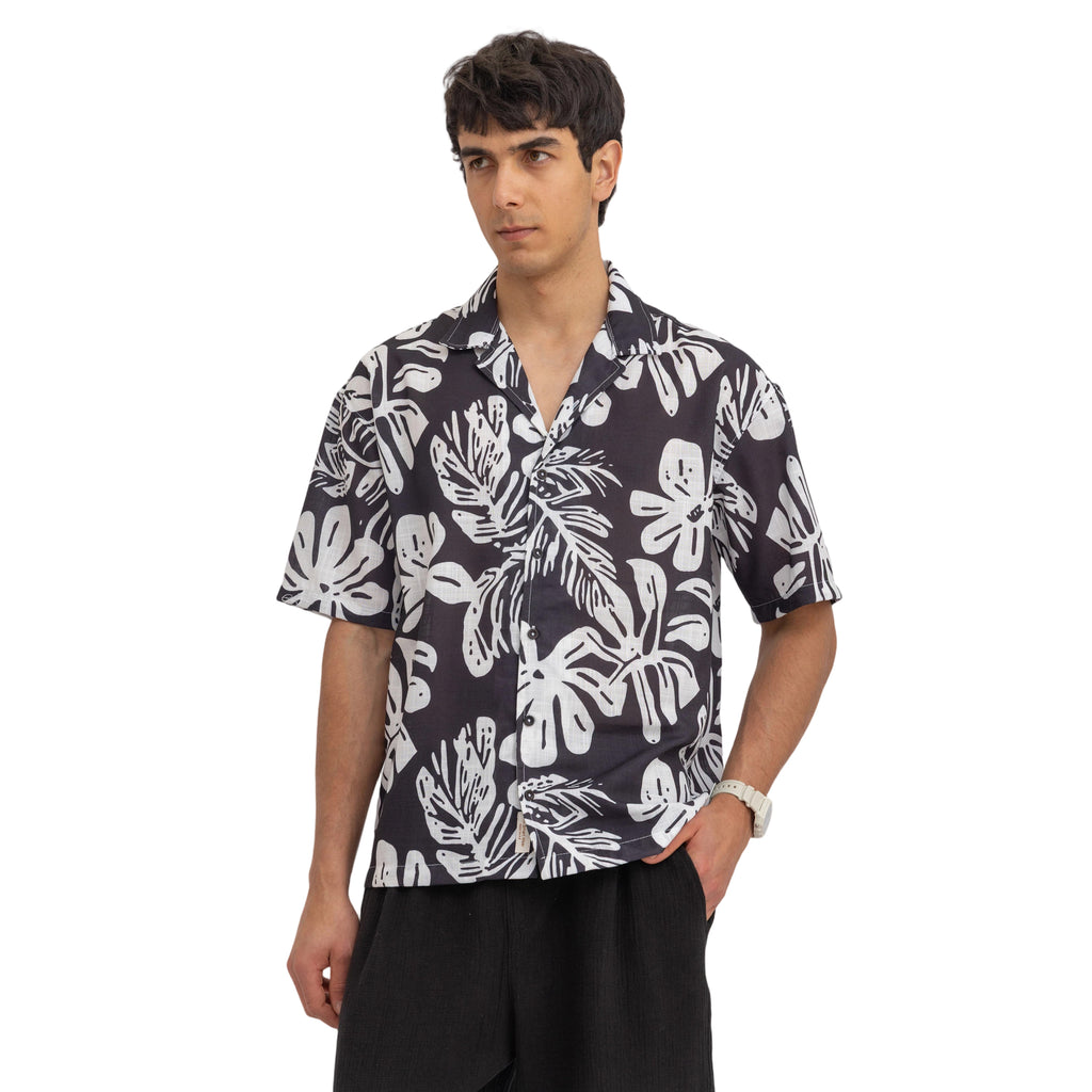 printed linen (4167)