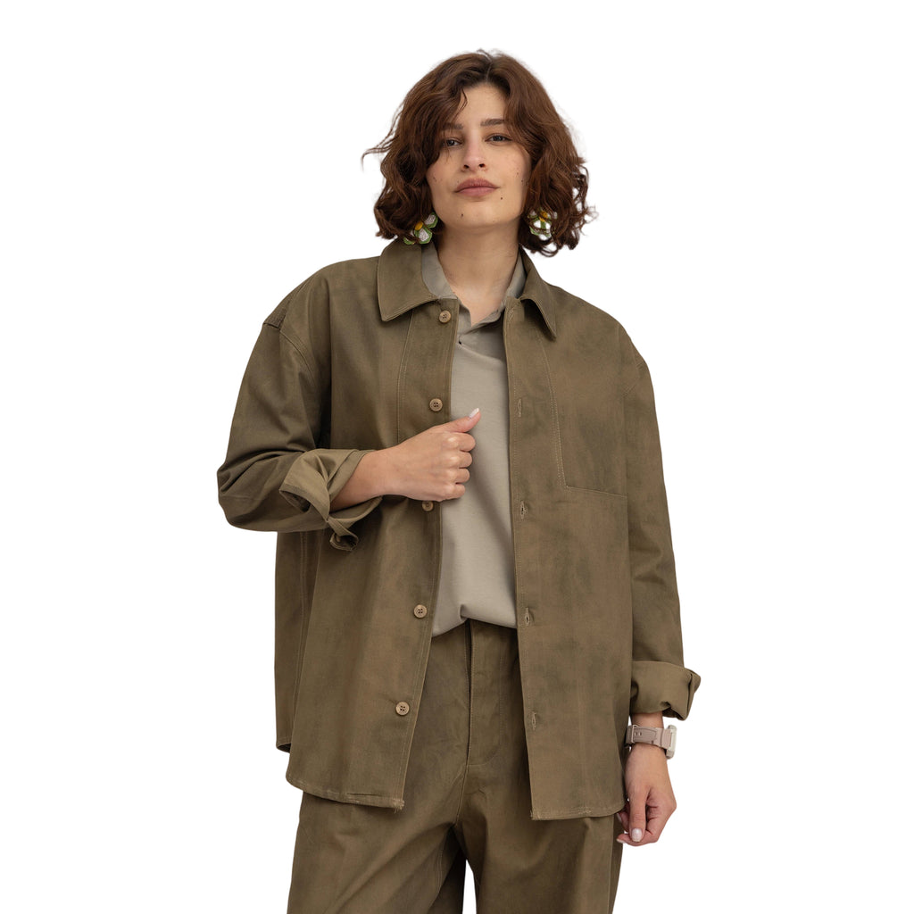 Gabardine shirt ( 2108 )