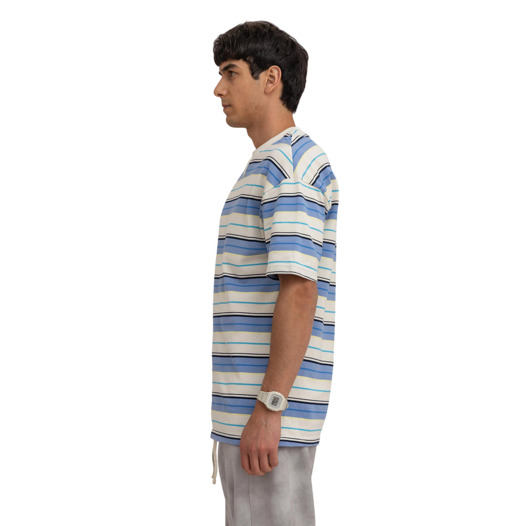 striped oversized t-shirt (4166)