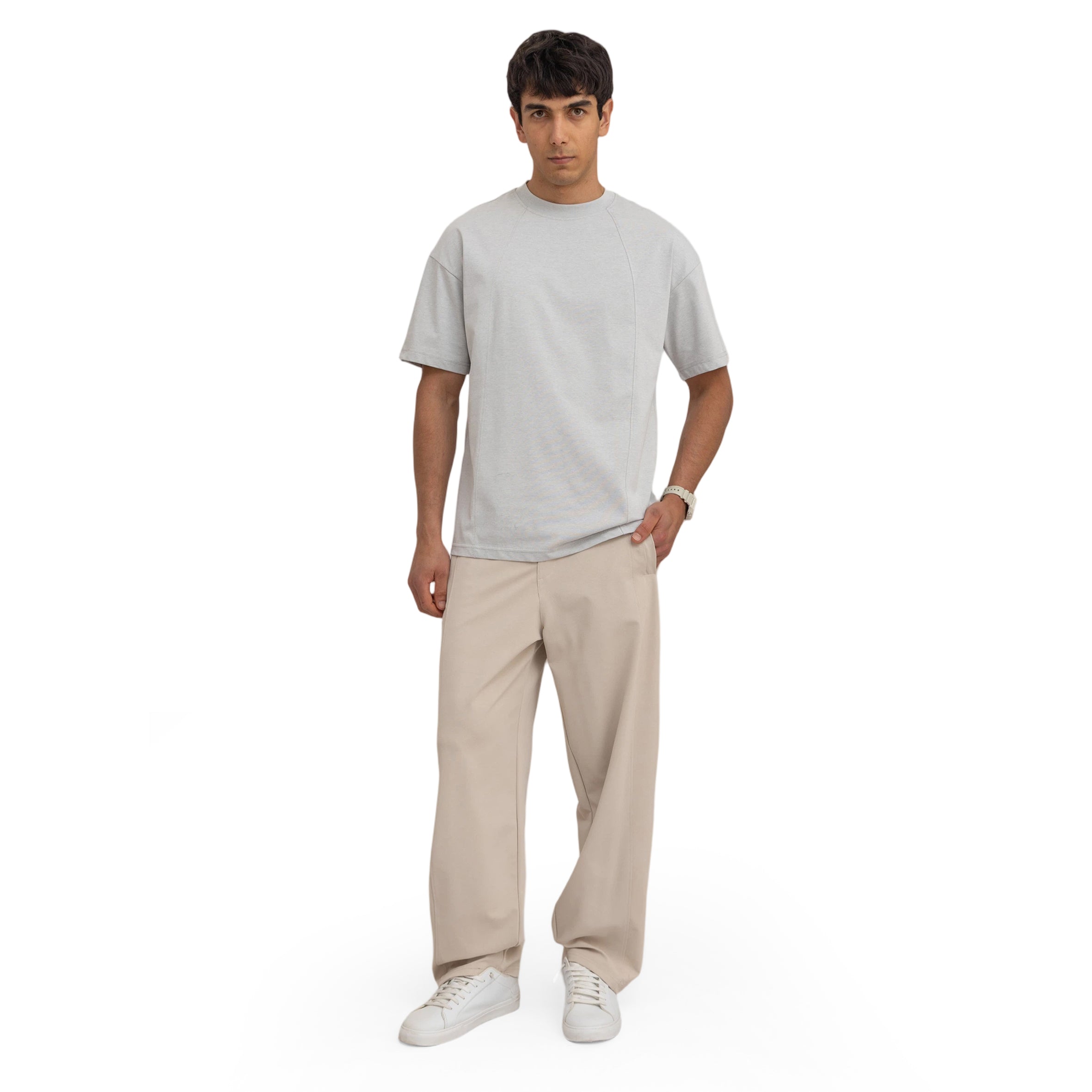 Oversized Seam T-Shirt (4130)
