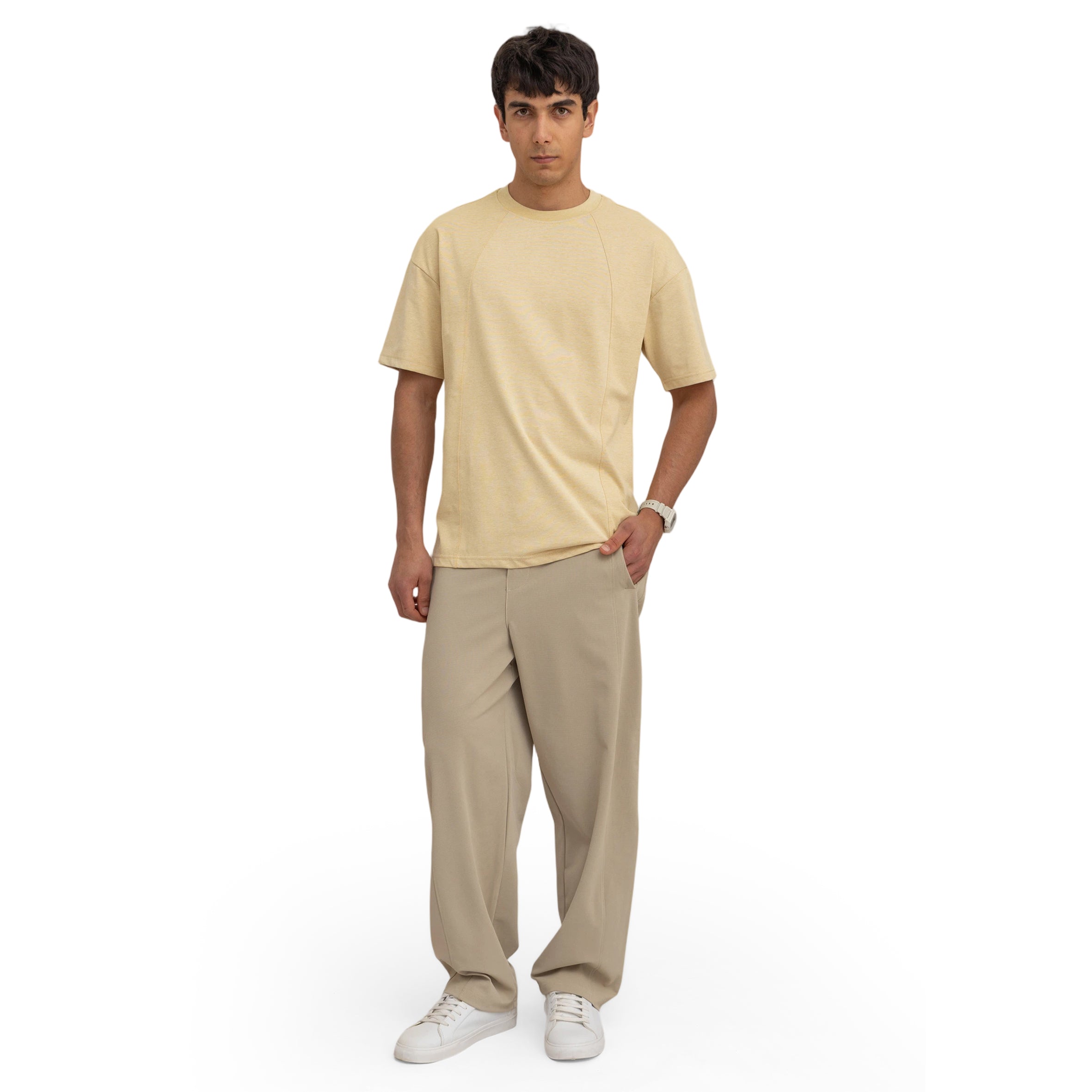 Oversized Seam T-Shirt (4130)